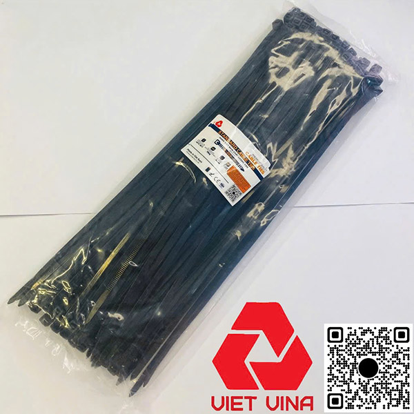 Dây rút nhựa màu đen 8x300 đặc biệt